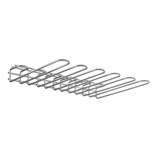 Glazenophangrek | Verchroomd | Ca. 20 Glazen | Plafondmodel | 450x320x60(h)mm