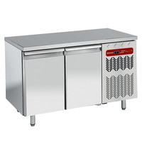 Diamond Koelwerkbank | Energiezuinig | 345L | 2 Deuren (EN600x400) | -2°C/+8°C | Geforceerd | 0.36kW | 1505x800x880/900(h)mm