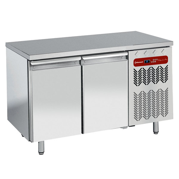 Bakkerij Koelwerkbank | PastryLine | Energiezuinig | 360L | 2 Deuren (EN600x400) | -2°C/+8°C | Geforceerd | 1505x800x880/900(h)mm