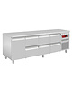 Diamond Koelwerkbank | 550L | 1 Deur + 6 Laden (1/1 GN) | -2°C/+8°C | Geventileerd | 0.38kW | 2260x700x866/960(h)mm 