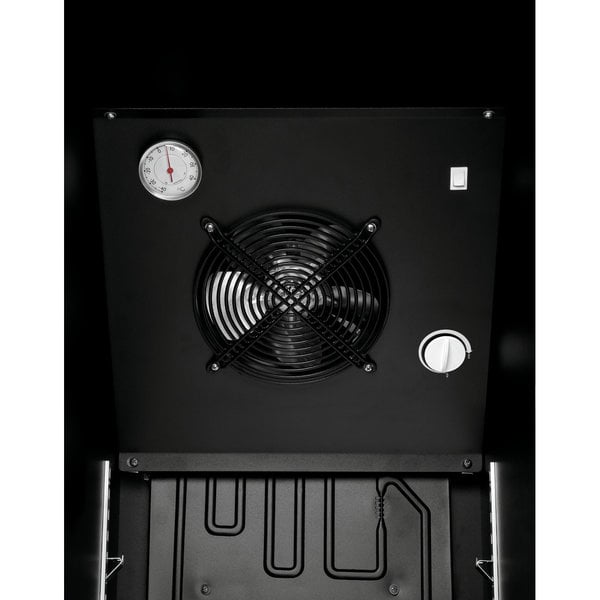 Koelkast | Smal Model | 300L | Zwart | +2°C/+8°C | Geforceerd | 0.3kW | Wielen | 440x705x1865(h)mm