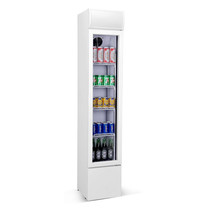 CombiSteel Drankenkoeling | 105L | Wit | +2°C/+10°C | Statisch + Ventilator | 360x422x1880(h)mm 