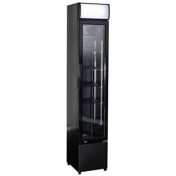 Drankenkoeling | 105L | Zwart | +2°C/+10°C | Statisch + Ventilator | 360x422x1880(h)mm