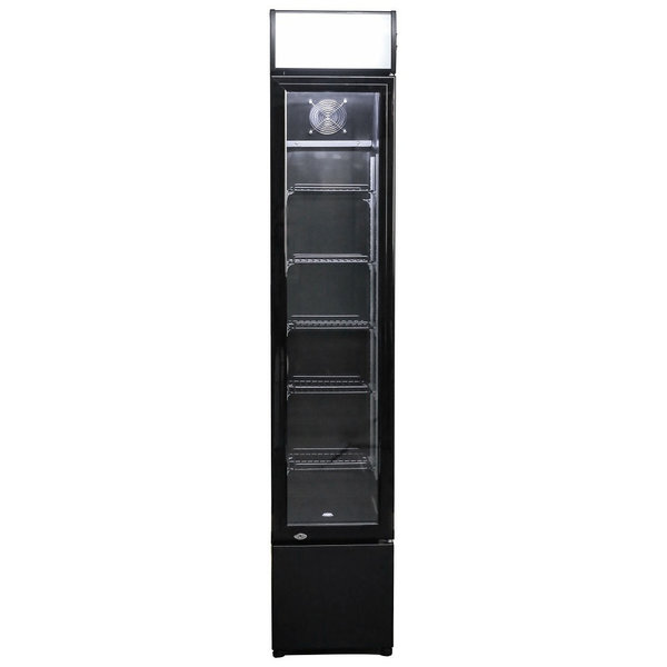 Drankenkoeling | 105L | Zwart | +2°C/+10°C | Statisch + Ventilator | 360x422x1880(h)mm
