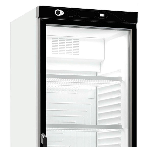 Drankenkoeling | 382L | Wit/Zwart | +4°C/+10°C | Statisch + Ventilator | 595x650x1850(h)mm