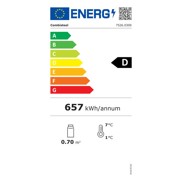 Drankenkoeling | 315L | Zwart | 0°C/+10°C | Geforceerd | 600x515x1820(h)mm