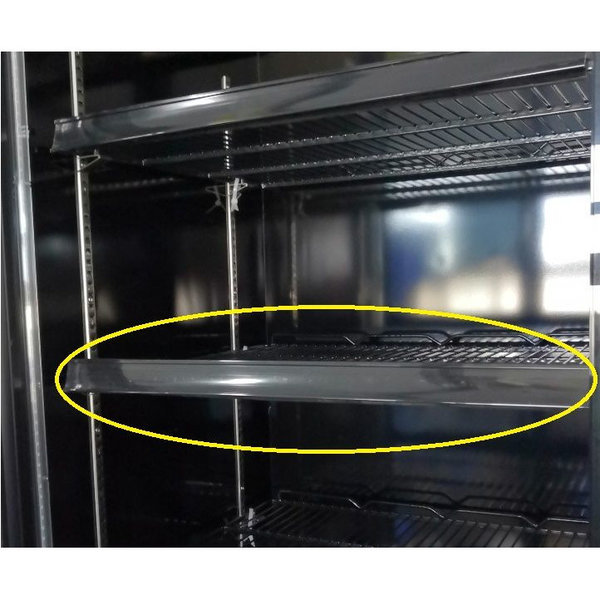 Prijskaarthouder | Zwart | CombiSteel Koelkast COM-7455.2242