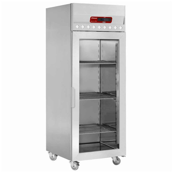 Koelkast | 700L (2/1 GN) | RVS | 0°C/+8°C | Geventileerd | 0.34kW | Wielen (Geremd) | 720x850x2070(h)mm