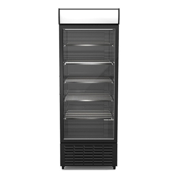 Drankenkoeling | 707L | Zwart | +1°C/+10°C | Geventileerd | 0.45kW | Wielen | 775x740x2145(h)mm