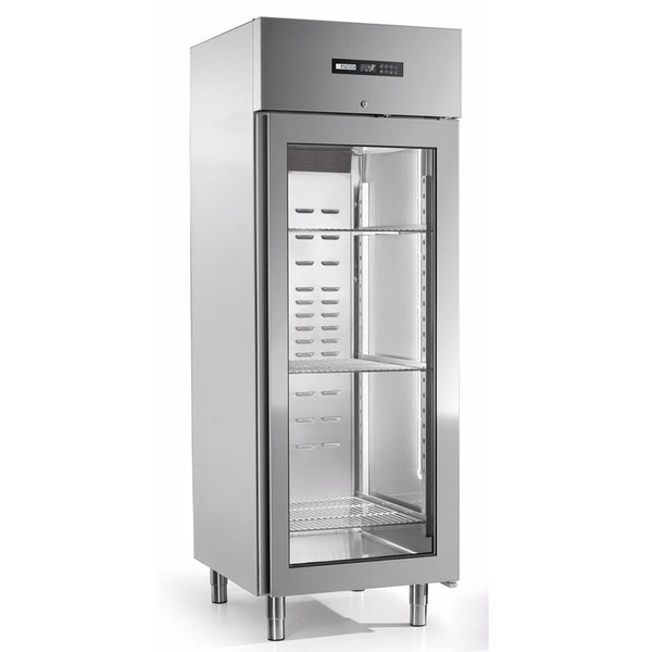 Koelkast | ENERGY | 700L (2/1 GN) | RVS | -2°C/+7°C | Geforceerd | 0.13kW | 733x847x2090(h)mm