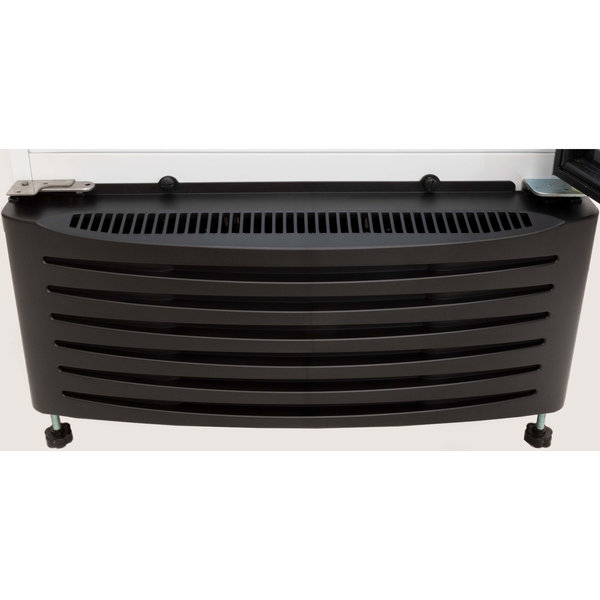 Koelkast | 397L | Zwart/Wit | 0°C/+10°C | Geforceerd | Wielen | 660x700x2135(h)mm