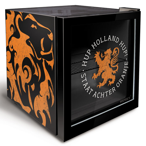 Minibar | 46L | Zwart/Oranje | 0°C/+10°C | Statisch | 430x460x510(h)mm
