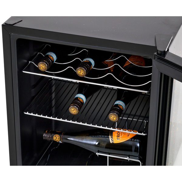 Minibar | PROSECCO | 48L | Zwart | 0°C/+10°C | Statisch | 430x460x510(h)mm