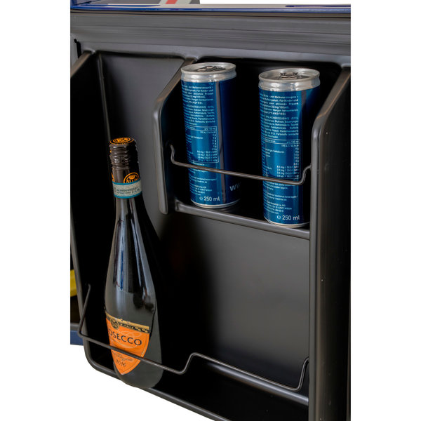 Minibar | Energiezuinig | 43L | Blauw/Rood | 0°C/+10°C | Statisch | 430x460x510(h)mm