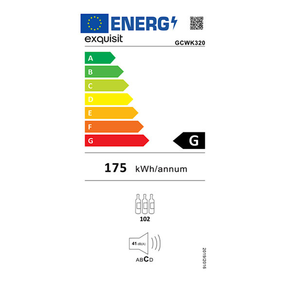 Wijnkoelkast | 72x 75cl | 2 Zones | +4°C/+18°C | Geforceerd | 595x625x1625(h)mm