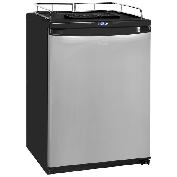 Vatenkoeler | Zwart/RVS | 1x 50L | +2°C/+10°C | Statisch | 66W | 615x620x890/980(h)mm