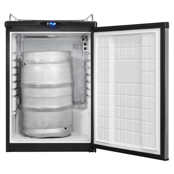 Vatenkoeler | Zwart/RVS | 1x 50L | +2°C/+10°C | Statisch | 66W | 615x620x890/980(h)mm