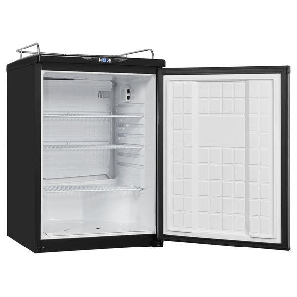 Vatenkoeler | Zwart/RVS | 1x 50L | +2°C/+10°C | Statisch | 66W | 615x620x890/980(h)mm