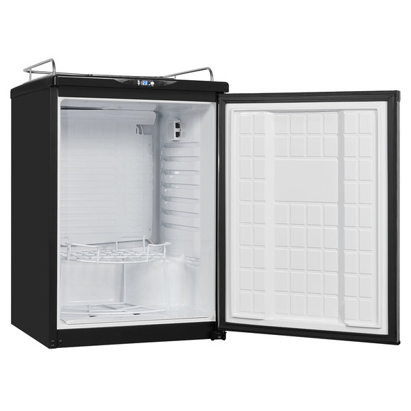 Vatenkoeler | Zwart/RVS | 1x 50L | +2°C/+10°C | Statisch | 66W | 615x620x890/980(h)mm