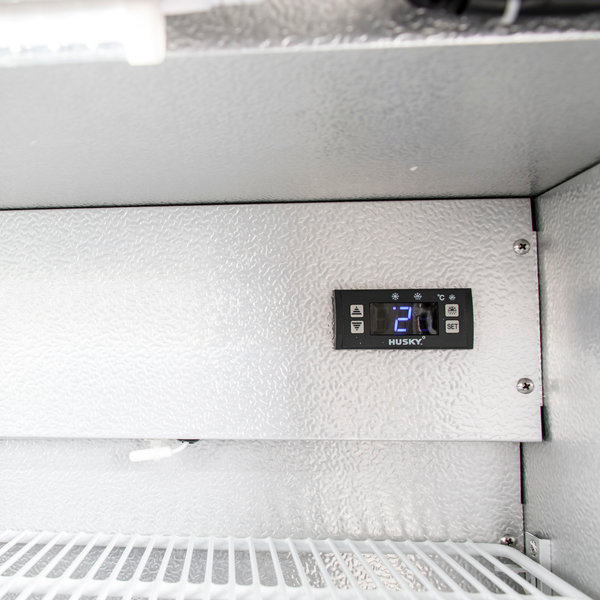 Barkoelkast | 330L | Zwart | 0°C/+10°C | Geforceerd | Schuifdeuren | 1350x520x870(h)mm