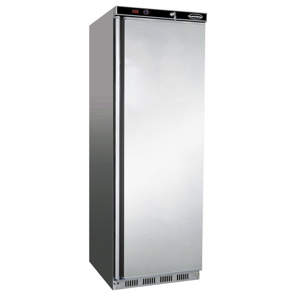 Koelkast | 400L | RVS | 0°C/+8°C | Statisch + Ventilator | 600x585x1850(h)mm