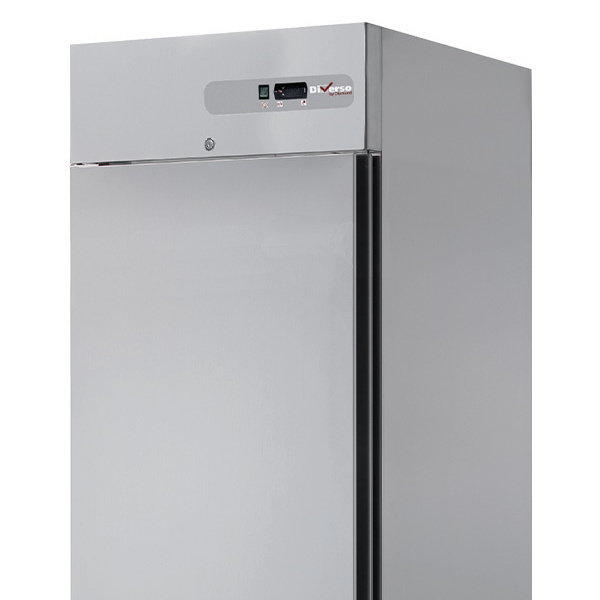 Koelkast | 700L (2/1 GN) | RVS | 0°C/+8°C | Geforceerd | Wielen (Geremd) | 693x826x2008(h)mm