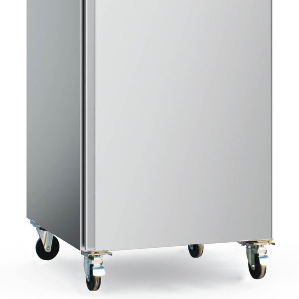 Koelkast | 429L (2/1 GN) | RVS | -2°C/+8°C | Geforceerd | Wielen (Geremd) | 680x710x2010(h)mm