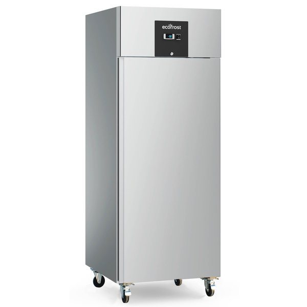 Koelkast | 650L (2/1 GN) | RVS | -2°C/+8°C | Geforceerd | Wielen (Geremd) | 740x830x2010(h)mm
