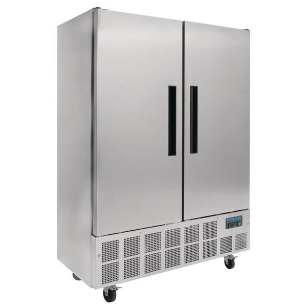 Koelkast | 960L | RVS | -2°C/+5°C | Geventileerd | 0.6kW | Wielen (Geremd) | 1340x710x2000(h)mm