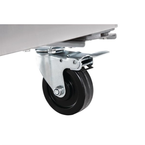 Koelkast | G-SERIE | 1200L (2/1 GN) | RVS | -2°C/+5°C | Statisch + Ventilator | Wielen (Geremd) | 1340x815x2000(h)mm