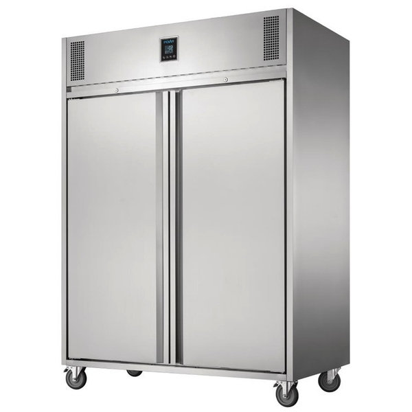 Koelkast | U-SERIE | 1170L (2/1 GN) | RVS | -2°C/+4°C | Geforceerd | Touchscreen (Div. Programma's) | Wielen (Geremd) | 1400x815x1980(h)mm