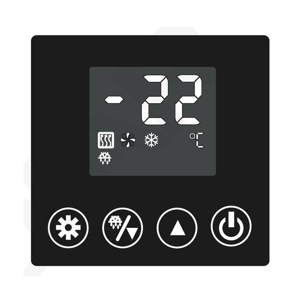 Vrieskast | U-SERIE | 1170L (2/1 GN) | RVS | -18°C/-22°C | Geforceerd | Touchscreen | Wielen (Geremd) | 1400x815x1980(h)mm