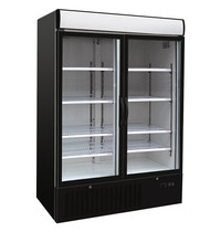 CombiSteel Koelkast | 1200L | Zwart | +2°C/+8°C | Geforceerd | Draaideuren | Wielen (Geremd) | 1200x720x2063(h)mm