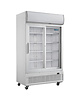 Polar Koelkast | 950L | Wit | 0°C/+10°C | Geforceerd | Schuifdeuren | Wielen (Geremd) | 1200x730x2036(h)mm 