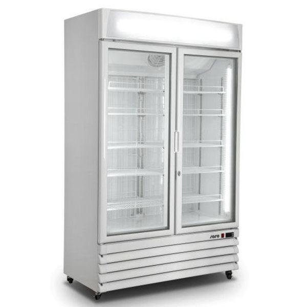 Koelkast | 885L | Wit | 0°C/+10°C | Geforceerd | Draaideuren | Wielen (Geremd) | 1110x690x2079(h)mm