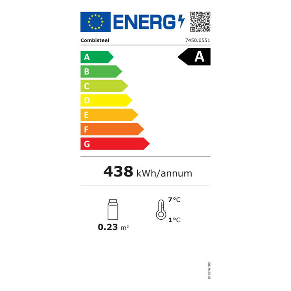 Koelkast | Energiezuinig | 153L | Wit | 0°C/+8°C | Statisch + Ventilator | 600x585x855(h)mm