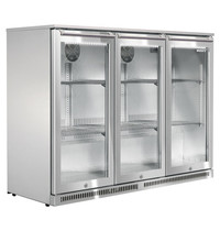 Husky Barkoelkast | Outdoor | 310L | RVS | 0°C/+10°C | Geforceerd | 0.36kW | Klapdeuren | NoFrost | 1350x500x840(h)mm