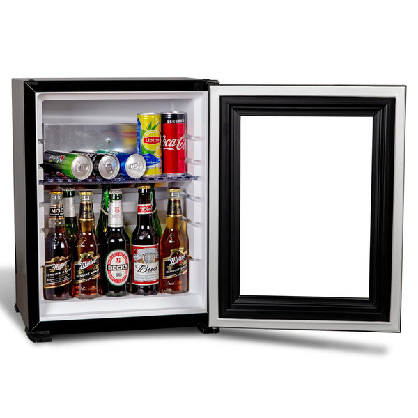 Minibar | 60L | Zwart | +5°C/+10°C | Statisch | 0.08kW | 477x480x594(h)mm