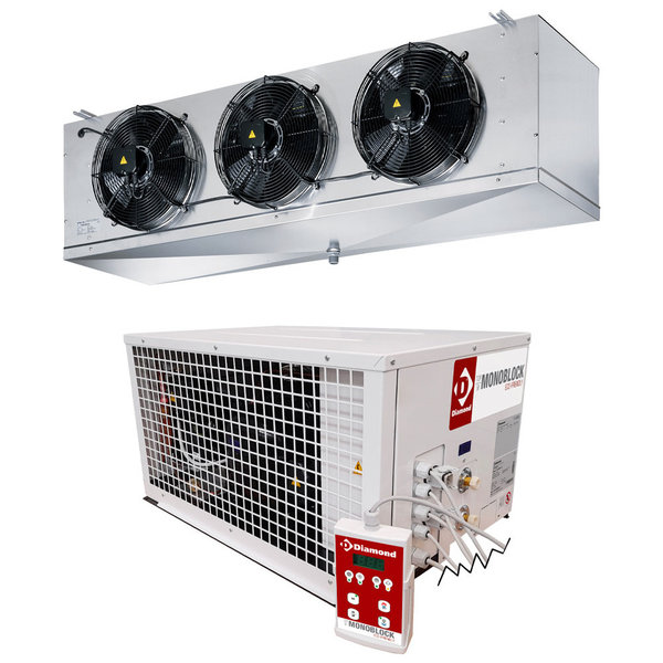 Koelsplitunit | 34.3m³ | -5°C/+5°C | 400V | 1.65kW
