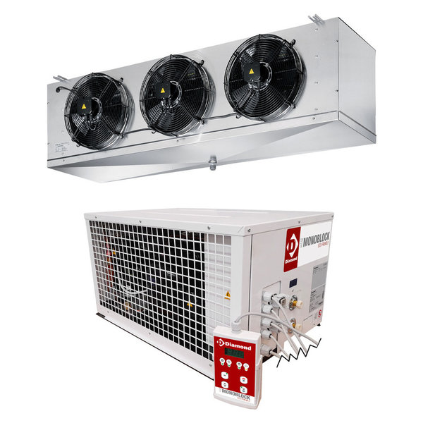 Vriessplitunit | 27.8m³ | -15°C/-25°C | 400V | 1.95kW