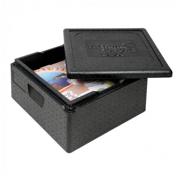 Thermo-pizzabox sterk en licht en stapelbaar | 415x400x265(h)mm