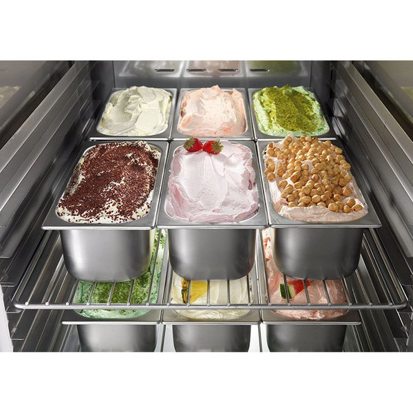 IJsvrieskast | ENERGY | 700L (35x 5L) | RVS | -10°C/-24°C | Geforceerd | 0.53kW | 763x873x2170(h)mm