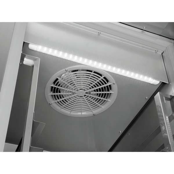 Bakkerij Vrieskast | 800L (EN600x400) | RVS | -18°C/-22°C | Geforceerd | 0.35kW | Touchscreen | 705x925x2085(h)mm