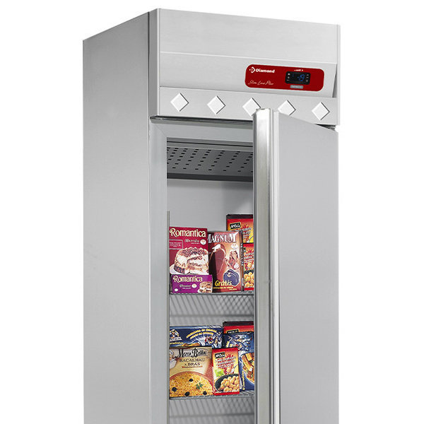 Vrieskast | 400L | RVS | -10°C/-22°C | Geventileerd | 0.38kW | 620x620x1910(h)mm