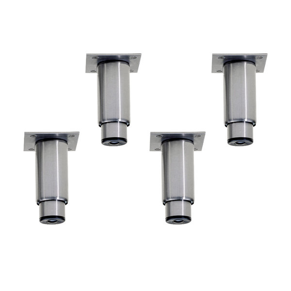 Potenset | Diamond Koelingen | RVS | 4 Poten | Hoogte 140-210mm