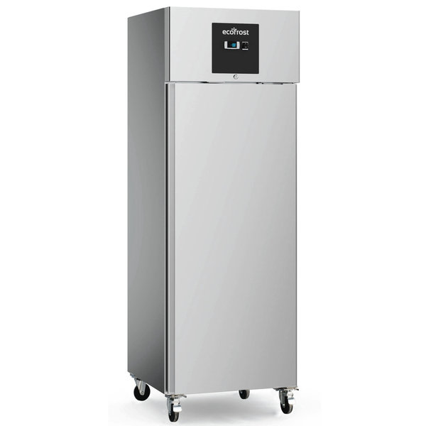 Vrieskast | 429L | RVS | -15°C/-20°C | Geventileerd | 0.45kW | Wielen (Geremd) | 680x710x2010(h)mm