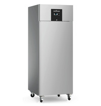 Ecofrost Vrieskast | 600L (2/1 GN) | RVS | -15°C/-20°C | Statisch + Ventilator | Wielen (Geremd) | 680x810x2010(h)mm 