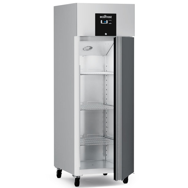 Vrieskast | 600L (2/1 GN) | RVS | -15°C/-20°C | Statisch + Ventilator | Wielen (Geremd) | 680x810x2010(h)mm