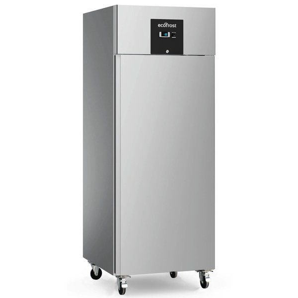 Vrieskast | 650L (2/1 GN) | RVS | -18°C/-22°C | Geforceerd | Wielen (Geremd) | 740x830x2010(h)mm