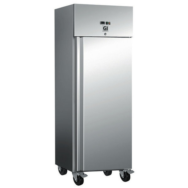 Vrieskast | 600L (2/1 GN) | RVS | -10°C/-20°C | Geforceerd | Wielen (Geremd) | 680x810x2000(h)mm
